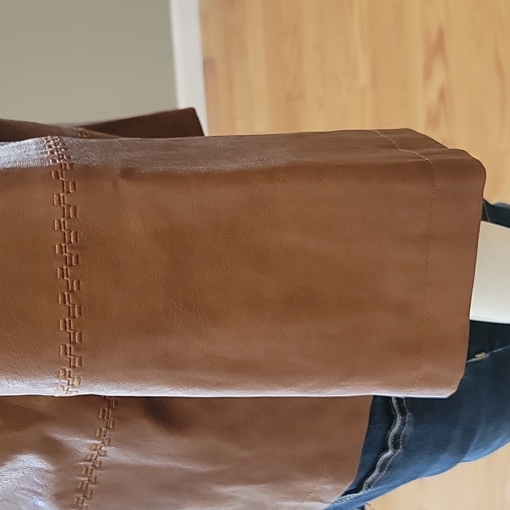 Anthropologie Hayden Faux Leather Jacket. - Picture 8 of 16